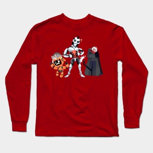 Three Robots Long Sleeve T-Shirt